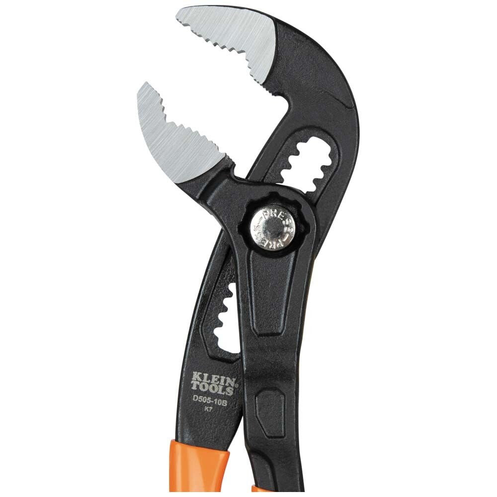 Klein D5052BKIT Quick Adjust Klaw Pump Pliers Set (2 Piece) - 5