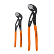 Klein D5052BSKIT Straight Jaw Quick-Adjust Pump Pliers Set 7" and 10" (2 Piece)