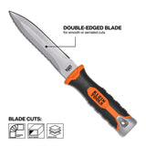 Klein Tools DK16 Double-Edged Duct Knife for Flexible Duct, Duct Board and Insulation (Knife and Sheath) - 3