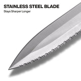 Klein Tools DK16 Double-Edged Duct Knife for Flexible Duct, Duct Board and Insulation (Knife and Sheath) - 5