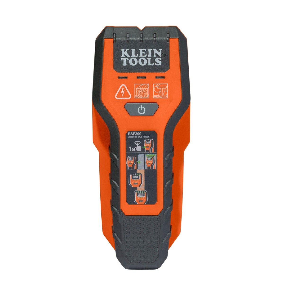 Klein ESF200 Multi-Scan Center and Edge Stud Finder with Live Wire Detection (2 AAA Batteries)