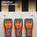 Klein ESF200 Multi-Scan Center and Edge Stud Finder with Live Wire Detection (2 AAA Batteries) - 5
