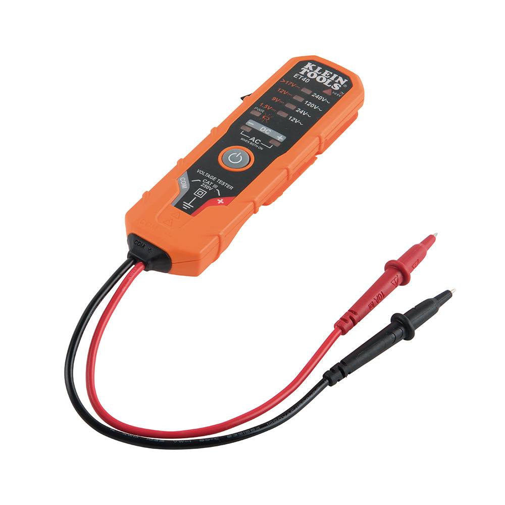 Klein ET40 Electronic AC/DC Voltage Tester - 7