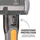 Klein H80603 Fiberglass Handle Wedge Sledgehammer, 3-Pound - 3