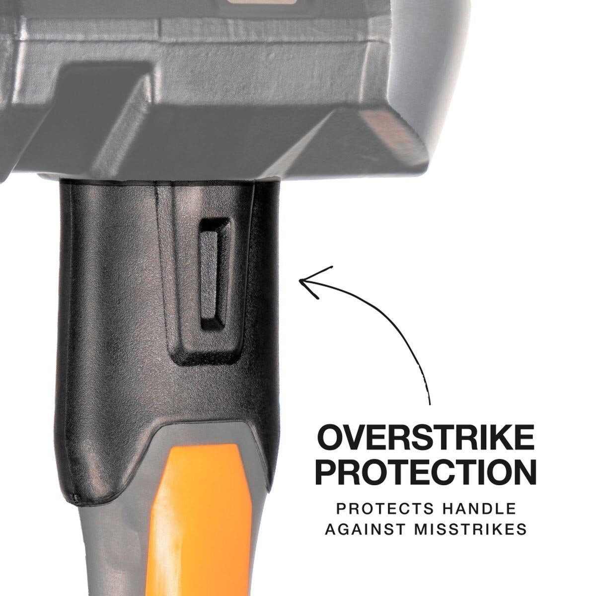 Klein H80606 Fiberglass Handle Wedge Sledgehammer, 6-Pound - 3