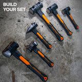 Klein H80626 Fiberglass Handle Sledge Hammer with Overstrike Protection and Rebar Passthrough (6 lb) - 6