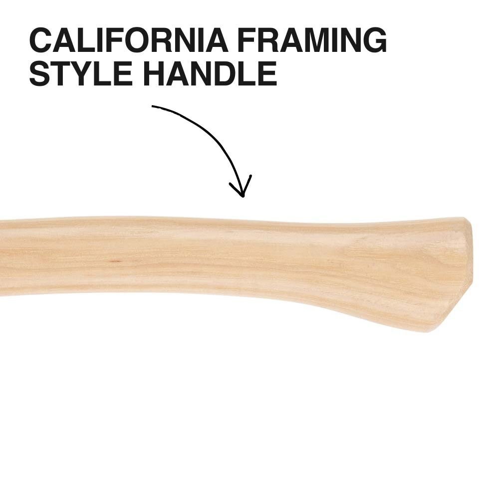 Klein H80920H Milled Face Hickory Handle Hammer, 20-Ounce - 5