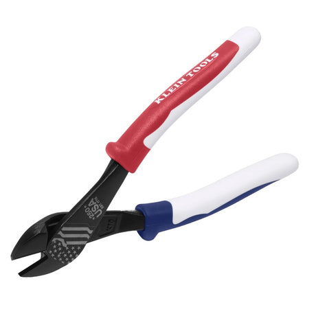 Klein J200028250 8" 250th Edition Diagonal Cutting Pliers USA Flag Etching