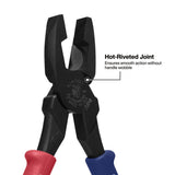 Klein J20009NE250 250th Edition Journeyman Lineman's Side Cutting Pliers 9" - 3
