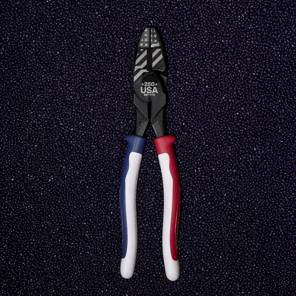 Klein J20009NE250 250th Edition Journeyman Lineman's Side Cutting Pliers 9" - 5