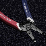 Klein K11095250 250th Edition Wire Stripper Cutter for 8-20 AWG Wire 7.35" Long Made in USA - 4
