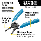 Klein K11095 Klein-Kurve Wire Stripper / Cutter, 8-20 AWG - 4