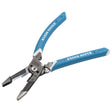 Klein K12075 Slim-Forged Wire Stripper and Cutter 8-18 AWG Solid 10-20 AWG Stranded (1 Each)