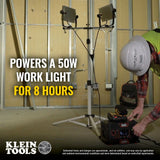 Klein KTB500 Portable Power Station, 500W - 8