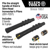 Klein M200ST Comfort Grip Kit for Slim-Head Ironworker's Pliers, 2-Pack - 5