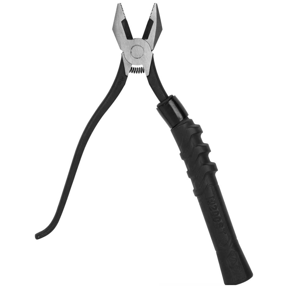 Klein M2017CSTA Slim-Head Ironworker's Pliers Comfort Grip, Aggressive Knurl, 9" - 4