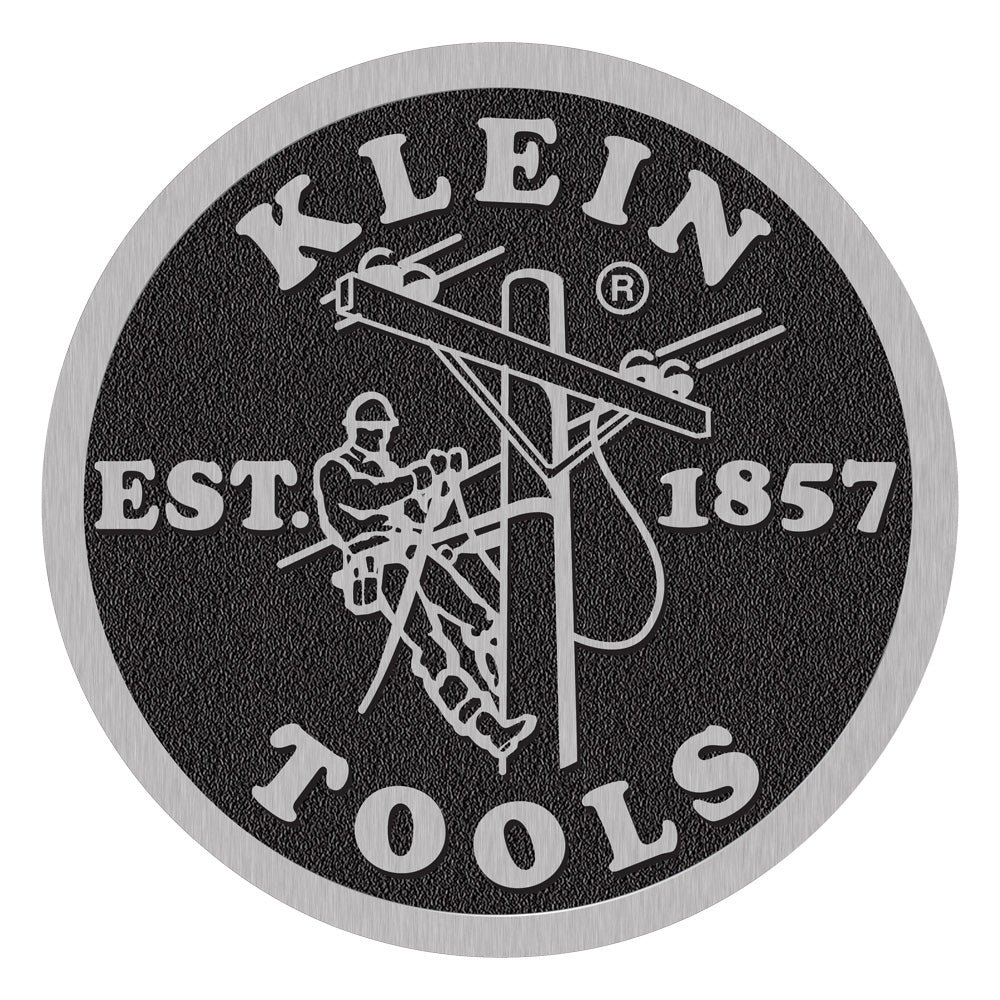 Klein MBE00105 Coin Logo Decal, 5" Diameter, Single Pack