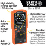 Klein MM450 Slim Digital Multimeter, TRMS Auto-Ranging, 600V, Temp - 2