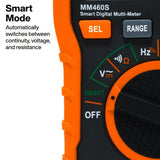 Klein MM460S Smart Digital Multimeter 600V AC DC Auto Ranging True RMS - 3