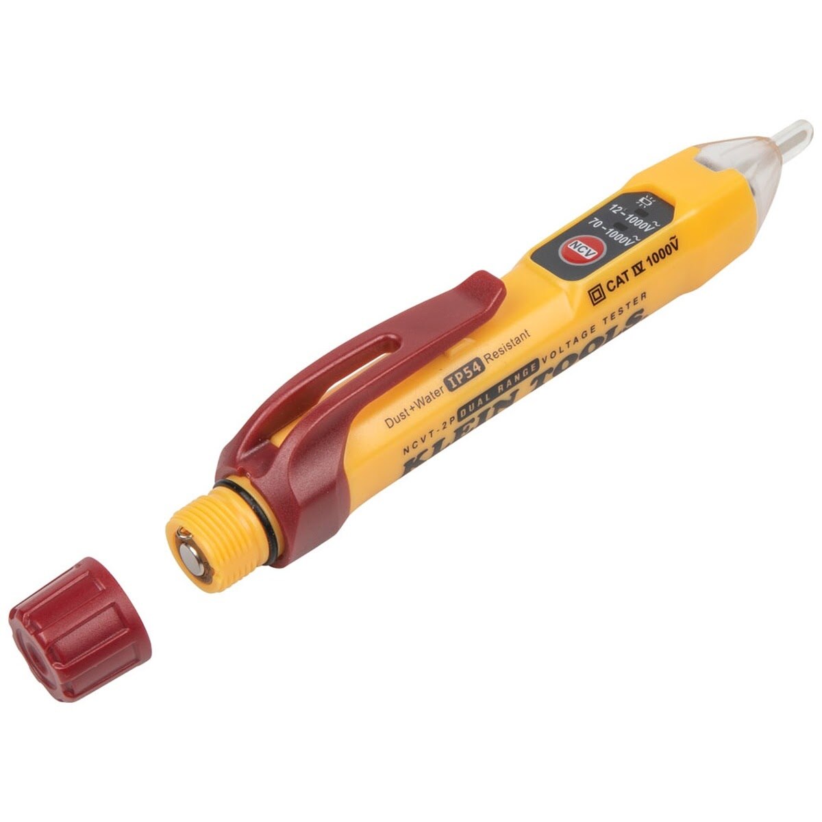 Klein NCVT2PKIT Dual Range NCVT with Receptacle Tester Electrical Test Kit - 4