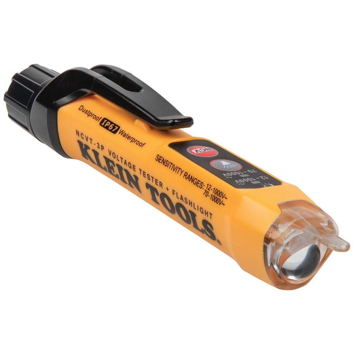 Klein RT250KIT Premium Dual-Range NCVT and GFCI Receptacle Tester Electrical Test Kit (4 x AAA Batteries) - 5