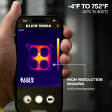 Klein TI223 Mobile Thermal Imager for Android and iOS with 19,200 Pixel Resolution USB C Connectivity (1 Pack) - 4