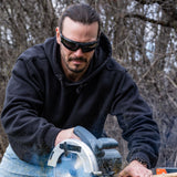 Klein Tools 03609 Low Profile Gasket Safety Glasses with Gray Lens and Removable Strap - 7