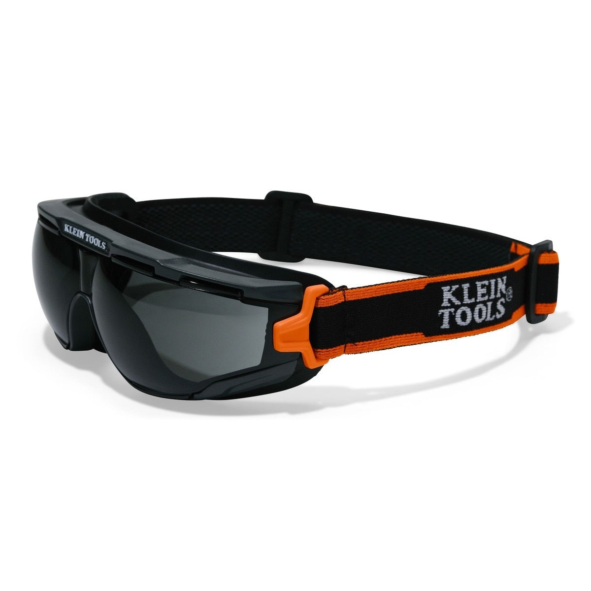 Klein 03611 Compact Safety Goggles with Shaded Gray Lens Anti Fog and UV Protection