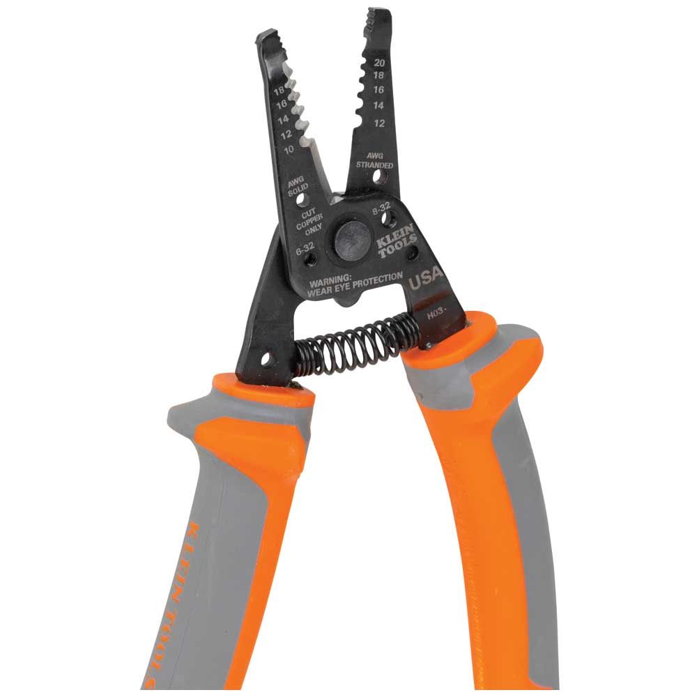 Klein 11055RINS Insulated Klein-Kurve® Wire Stripper and Cutter - 3