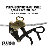 Klein 1647720 Wide Range Distribution Grip with Hot Latch - 10