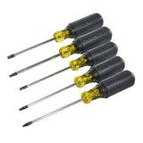 Klein 19555 Screwdriver Set, TORX Cushion Grip, 5-Piece - 2