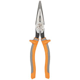 Klein 2038RINS Pliers, Long Nose Side-Cutters, Insulated, 8" - 2