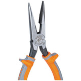 Klein 2038RINS Pliers, Long Nose Side-Cutters, Insulated, 8" - 5