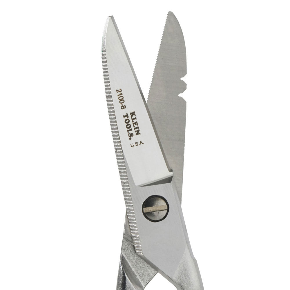 Klein 2100-8 Free-Fall Snip Stainless Steel - 4