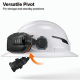 Klein Tools 22029 Slim Non-Conductive Hard Hat Earmuffs with 27 dB NRR - 6