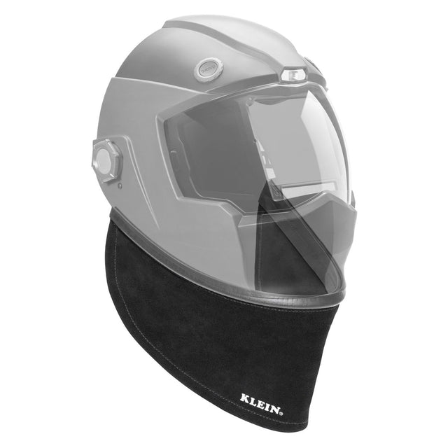 Klein 22051 Welding Helmet Neck Guard Flame Resistant Leather for Welding