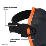 Klein 22082 Fabric Cap Knee Pads with Gel and PU Foam Padding - 3