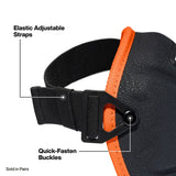 Klein 22082 Fabric Cap Knee Pads with Gel and PU Foam Padding - 3