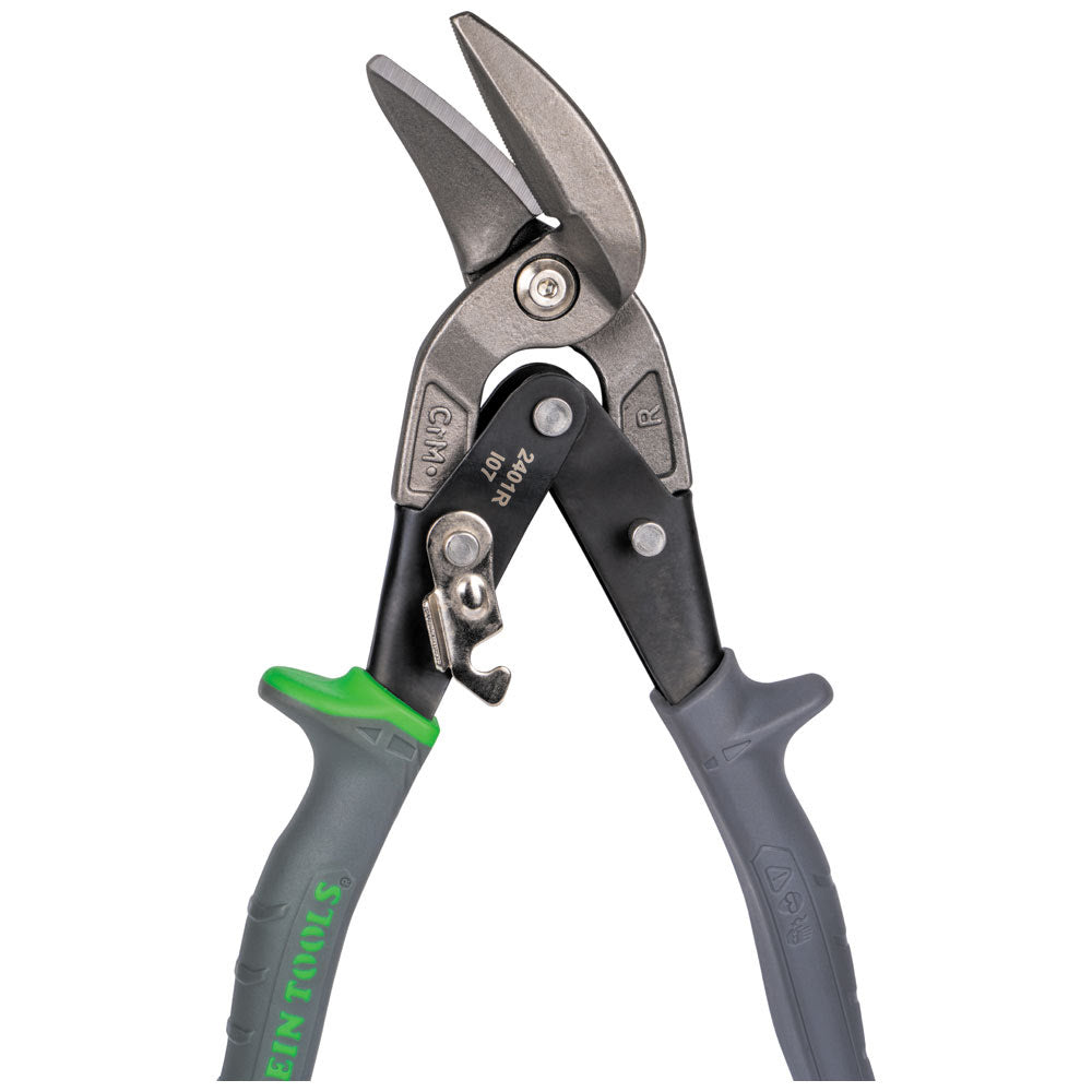 Klein 2401R Offset Right-Cutting Aviation Snips - 2