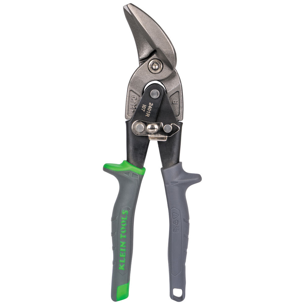 Klein 2401R Offset Right-Cutting Aviation Snips - 5