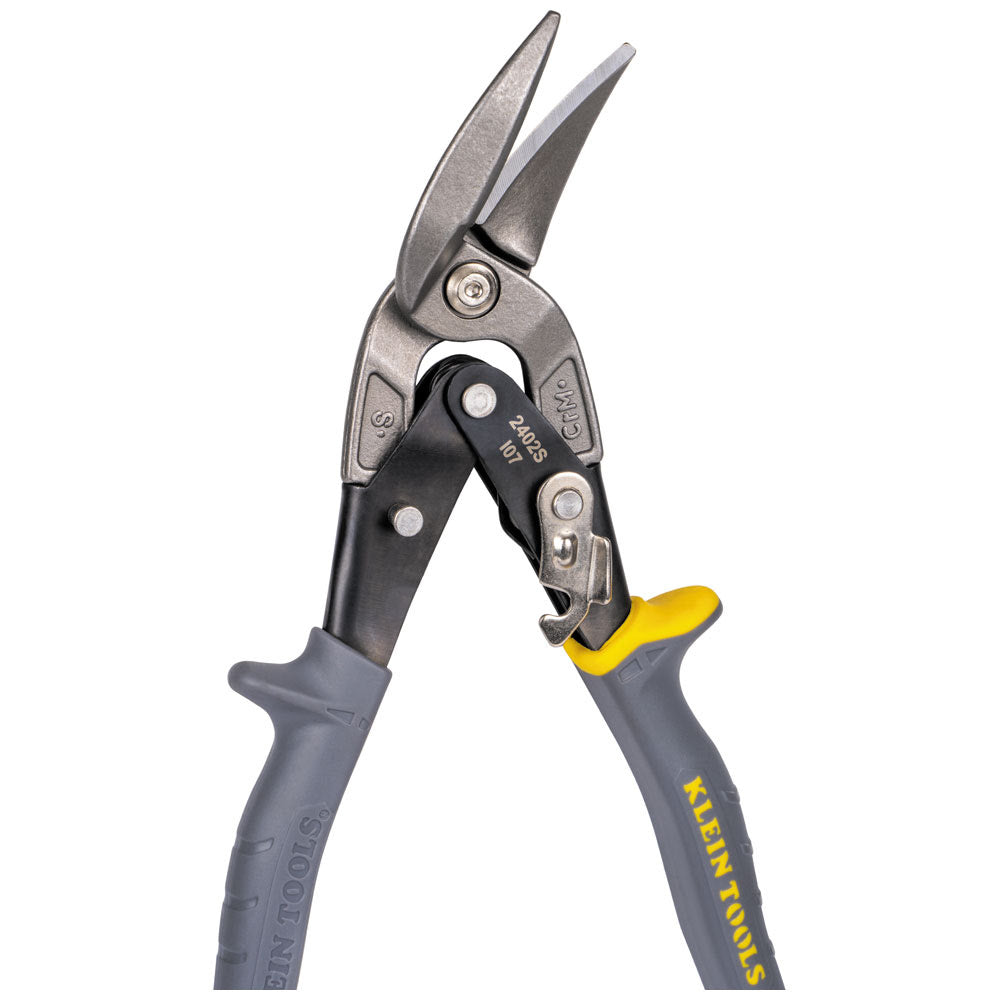 Klein 2402S Offset Straight-Cutting Aviation Snips - 2