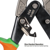 Klein 2403RL 12.5" Offset Aviation Snips with Left and Right Cutting Patterns (2 Pack) - 3