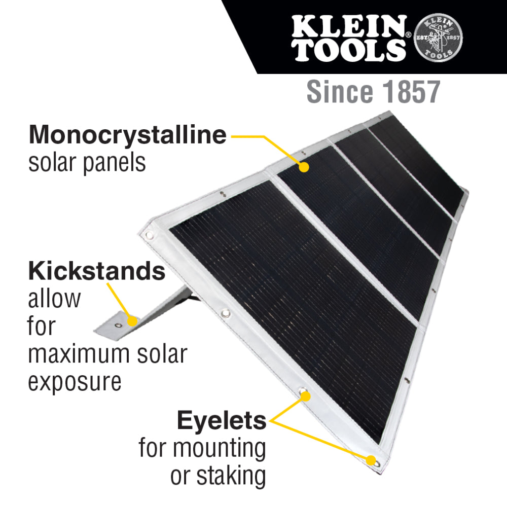 Klein 29251 200W Portable Solar Panel - 2