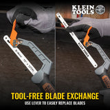 Klein 31432FC Compact Finish-Cut Hacksaw - 5