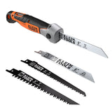 Klein Tools 31757 Folding Multi-Purpose Jab Saw 11.9" Overall Length with 6" Blades (4 Blades)
