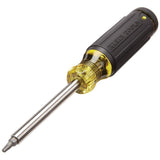 Klein Tools 32307 27-in-1 Multi-Bit Tamperproof Screwdriver with 1/4" Nut Driver