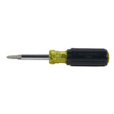 Klein Tools 32476 Multi-Bit Screwdriver / Nut Driver, 5-in-1, Phillips, Slotted Bits - 3