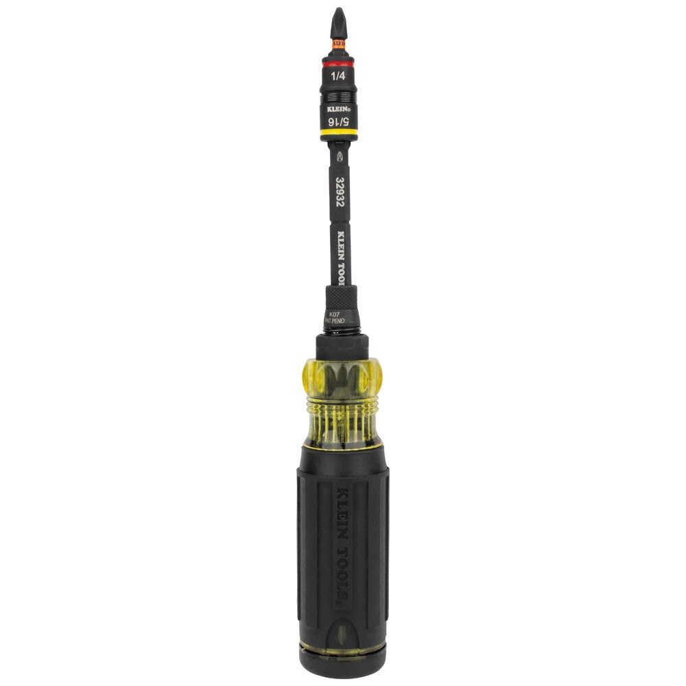 Klein 32516HD KNECT 16-in-1 Impact Rated Hybrid Screwdriver / Nut Driver - 4