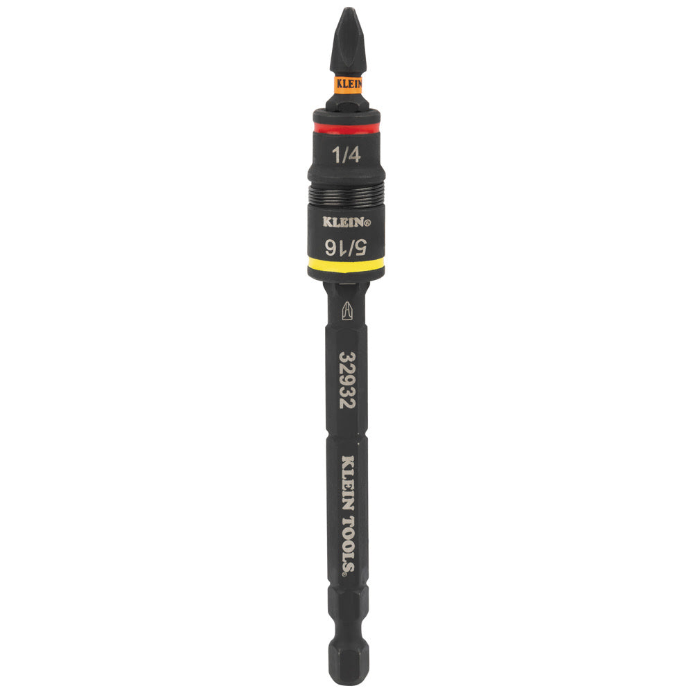 Klein 32516HD KNECT 16-in-1 Impact Rated Hybrid Screwdriver / Nut Driver - 6