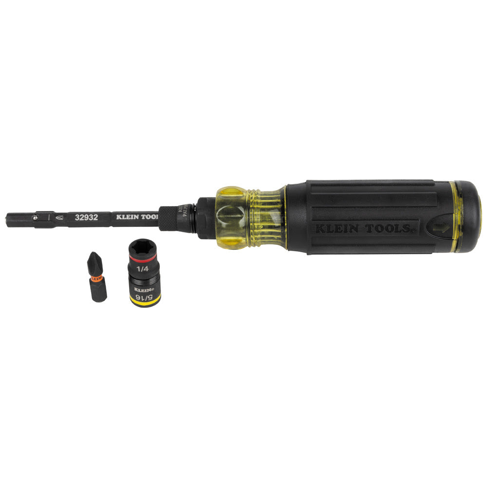 Klein 32516HD KNECT 16-in-1 Impact Rated Hybrid Screwdriver / Nut Driver - 7